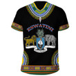 Africa Zone Clothing - Eswatini  Dashiki T-shirt A95