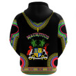 Africa Zone Clothing - Mauritius Dashiki Zip Hoodie A95