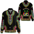 Africa Zone Clothing - Mauritius Dashiki Thicken Stand-Collar Jacket A95