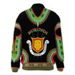 Africa Zone Clothing - Burundi Dashiki Thicken Stand-Collar Jacket A95