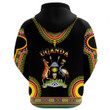 Africa Zone Clothing - Uganda Dashiki Zip Hoodie A95