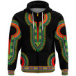 Africa Zone Clothing - Libya Dashiki Zip Hoodie A95