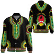 Africa Zone Clothing - Guinea Bissau Dashiki Thicken Stand-Collar Jacket A95