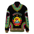 Africa Zone Clothing - Mozambique Dashiki Thicken Stand-Collar Jacket A95