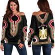 Africa Zone Clothing - Egypt Dashiki Off Shoulder Sweaters A95