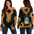 Africa Zone Clothing - Angola Dashiki Off Shoulder Sweaters A95