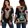Africa Zone Clothing - Liberia Dashiki Off Shoulder Sweaters A95