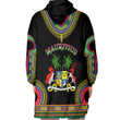 Africa Zone Clothing - Mauritius Dashiki Snug Hoodie A95