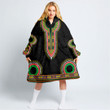 Africa Zone Clothing - Burkina Faso Dashiki Snug Hoodie A95