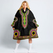 Africa Zone Clothing - Lorem Ipsum Dashiki Snug Hoodie A95