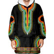 Africa Zone Clothing - Guinea Dashiki Snug Hoodie A95