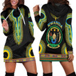 Africa Zone Clothing - Rwanda Dashiki Hoodie Dress A95