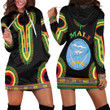 Africa Zone Clothing - Mali Dashiki Hoodie Dress A95