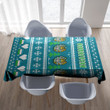 1sttheworld Christmas - Uzbekistan Christmas Tablecloth A35