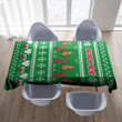 1sttheworld Christmas - Wales Christmas Tablecloth A35