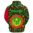 Africa Zone Clothing - Mauritania Kenter Pattern Hoodie A94