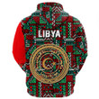 Africa Zone Clothing - Lybya Kenter Pattern Hoodie A94