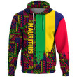 Africa Zone Clothing - Mauritius Kenter Pattern Hoodie A94