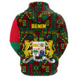Africa Zone Clothing - Benin Kenter Pattern Hoodie A94