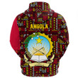 Africa Zone Clothing - Angola Kenter Pattern Hoodie A94