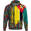 Africa Zone Clothing - Mozambique Kenter Pattern Hoodie A94