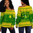 Chi Eta Phi Christmas Off Shoulder Sweaters A31 | Africa Zone