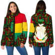 Africa Zone Clothing - Guinea Women's Padded Jacket Kente Pattern A94