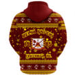 Delta Psi Chi Christmas Hoodie Gaiter A31 | Africa Zone