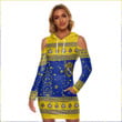 Alpha Phi Omega Christmas Women's Tight Dress A31 | Africa Zone