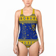 Alpha Phi Omega Christmas Women Low Cut Swimsuit A31 | Africa Zone