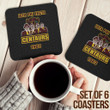Africa Zone Coasters (Sets of 6) - Iota Phi Theta Coffin Dance Coasters A35