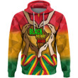 Africazone Clothing - Black History Month Zip Hoodie A95 | Africazone
