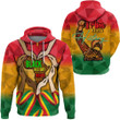 Africazone Clothing - Black History Month Zip Hoodie A95 | Africazone