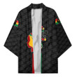 Africazone Clothing - Black History Month Color Of Flag Kimono A95 | Africazone