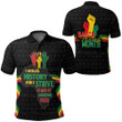 Africazone Clothing - Black History Month Hand Polo Shirts A95 | Africazone