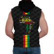 Africazone Clothing - Black History Month Color Of Flag Sleeveless Hoodie A95 | Africazone
