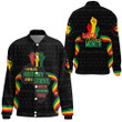Africazone Clothing - Black History Month Hand Thicken Stand-Collar Jacket A95 | Africazone