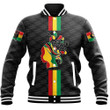 Africazone Clothing - Black History Month Color Of Flag Baseball Jackets A95 | Africazone