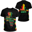 Africazone Clothing - Black History Month Hand T-shirt A95 | Africazone