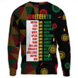 Africazone Clothing - Black History Month Juneteenth Sweatshirts A95 | Africazone