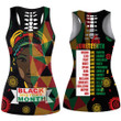 Africazone Clothing - Black History Month Juneteenth Hollow Tank Top A95 | Africazone
