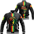 Africazone Clothing - Black History Month Map Baseball Jackets A95 | Africazone