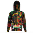 Africazone Clothing - Black History Month Juneteenth Hoodie Gaiter A95 | Africazone