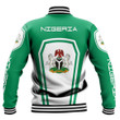 Africa Zone Clothing - Nigeria Formula One Style Baseball Jacket A35