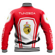 Africa Zone Clothing - Tunisia Formula One Style Baseball Jacket A35