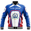 Africa Zone Clothing - Cape Verde Formula One Style Baseball Jacket A35