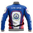 Africa Zone Clothing - Cape Verde Formula One Style Baseball Jacket A35