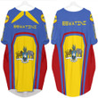 Africa Zone Clothing - Eswatini Formula One Batwing Pocket Dress A35