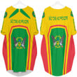Africa Zone Clothing - São Tomé And Príncipe Formula One Batwing Pocket Dress A35