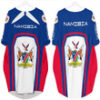 Africa Zone Clothing - Namibia Formula One Batwing Pocket Dress A35